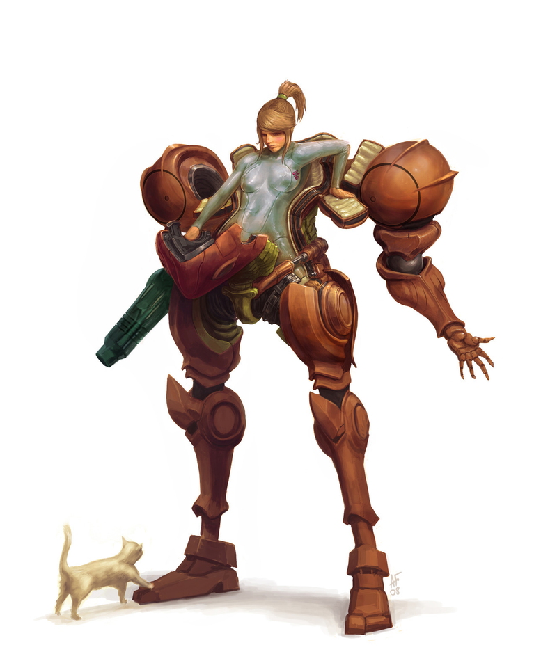 Illustration for article titled It's Break Time For Metroid's Samus